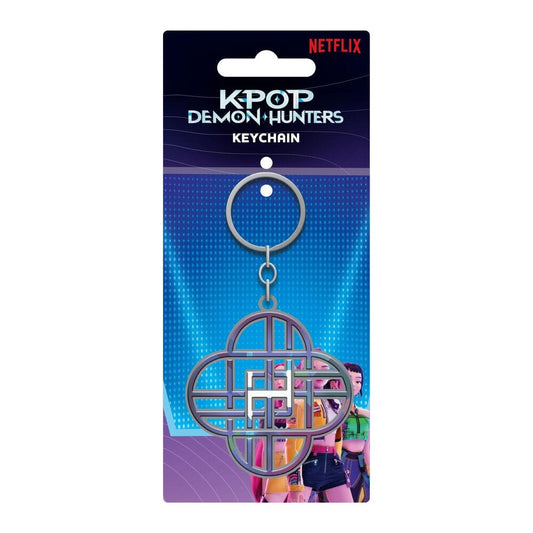 KPop Demon Hunters Metall Schlüsselanhänger Huntrix Image