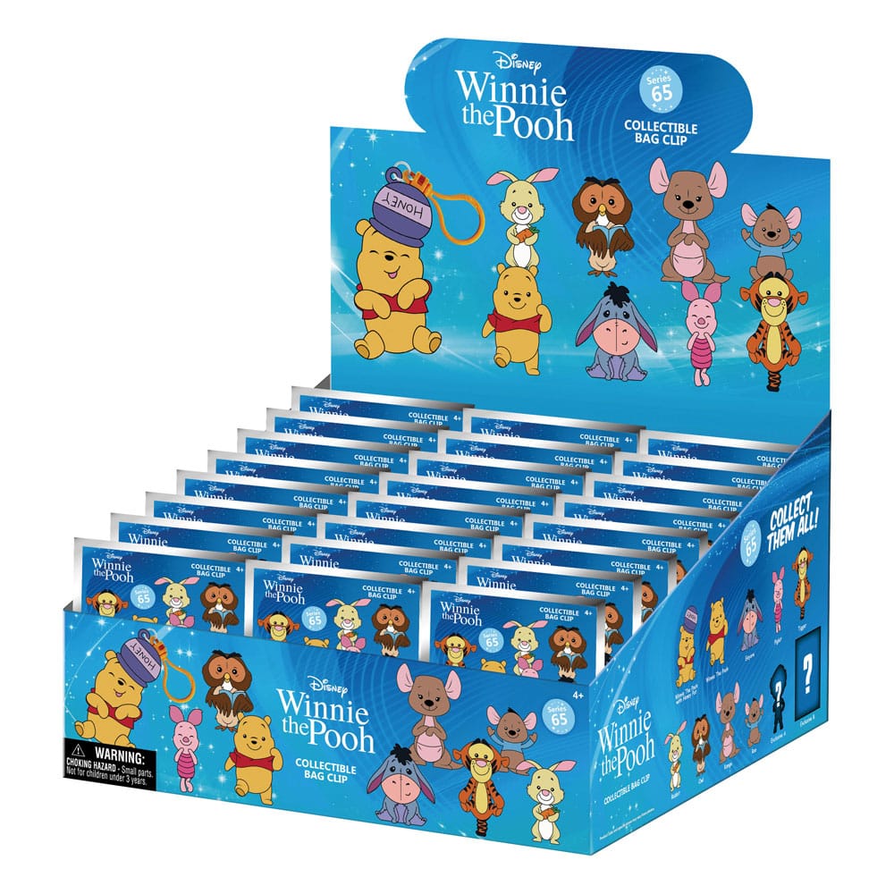 Winnie Puuh 3D PVC-Taschenanhänger Series 2 Display (24) Image 1