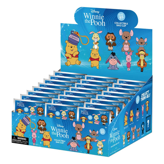 Winnie Puuh 3D PVC-Taschenanhänger Series 2 Display (24) Image 1