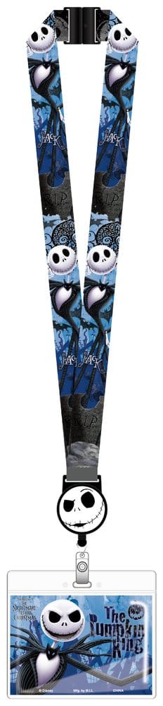 Nightmare Before Christmas Luxus-Schlüsselband mit Kartenhalter The Pumpkin King Image