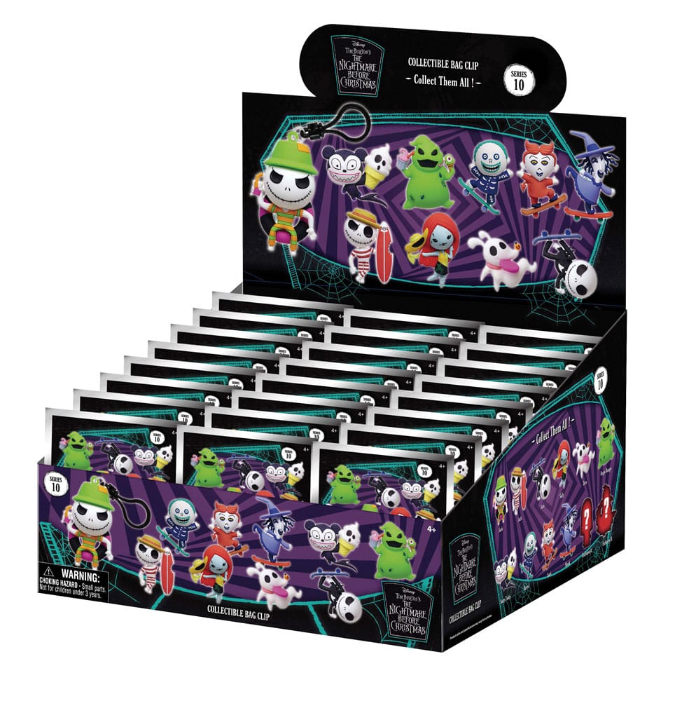 Nightmare Before Christmas PVC-Taschenanhänger Serie 10 Display (24) Image 3