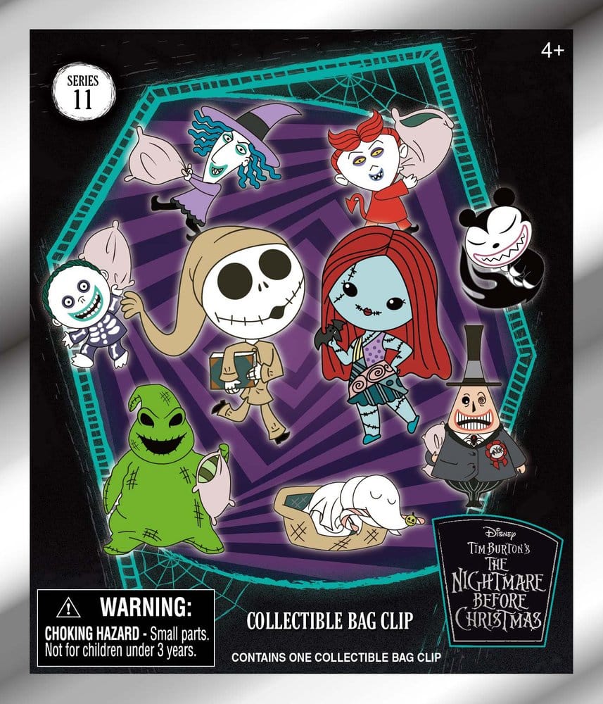 The Nightmare Before Christmas 3D PVC-Taschenanhänger Serie 11 Blind Bag Display (24) Image 3