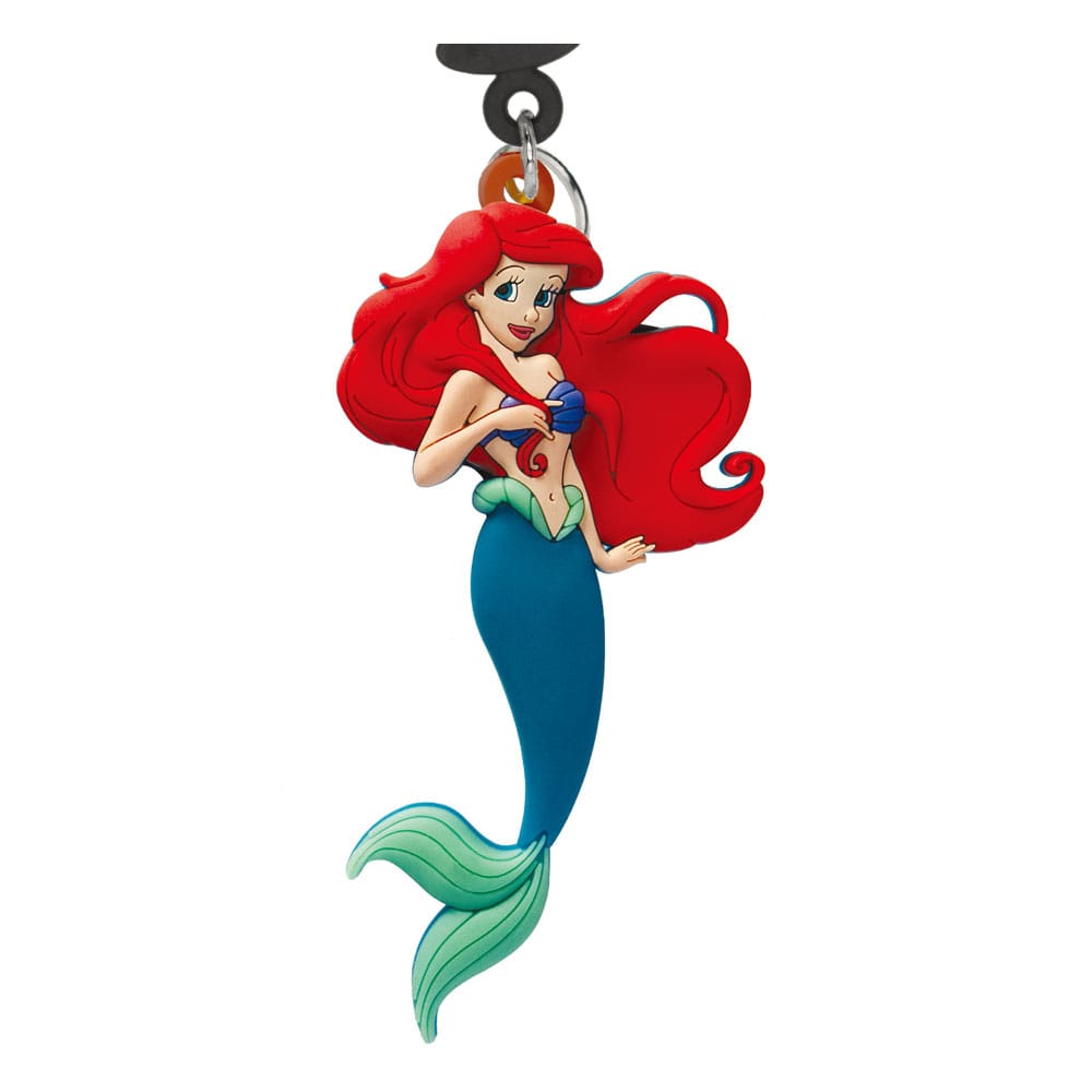 Disney Prinzessinen Soft Touch PVC Taschenanhänger Arielle, die Meerjungfrau Image