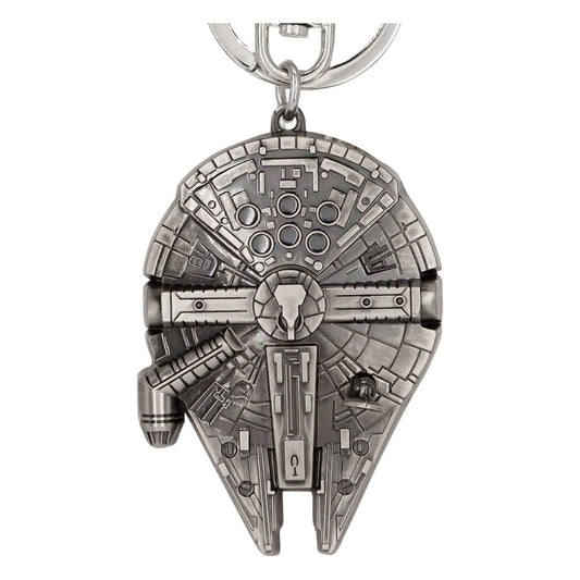 Star Wars Metall-Schlüsselanhänger Millennium Falcon Image
