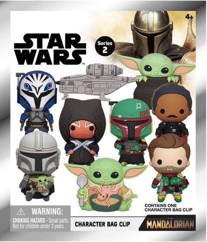 Star Wars Mandalorian 3D PVC-Taschenanhänger Series 2 Display (24) Image 3