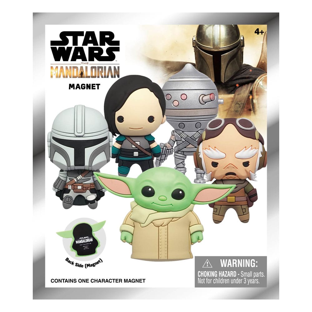 Star Wars: The Mandalorian 3D 3D Magnete Series 1 Display (12) Image 2