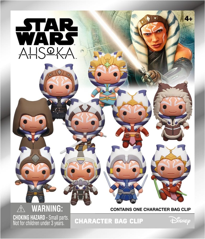 Star Wars Ahsoka 3D PVC-Taschenanhänger Serie 1 Blind Bag Display (24) Image 2