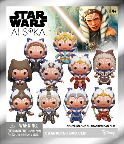 Star Wars Ahsoka 3D PVC-Taschenanhänger Serie 1 Blind Bag Display (24) Image 2