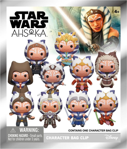 Star Wars Ahsoka 3D PVC-Taschenanhänger Serie 1 Blind Bag Display (24) Image 2
