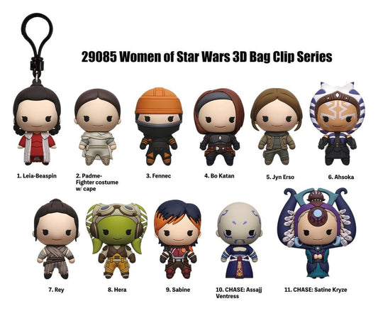 Woman of Star Wars 3D PVC-Taschenanhänger Serie Blind Bag Display (24) Image 2