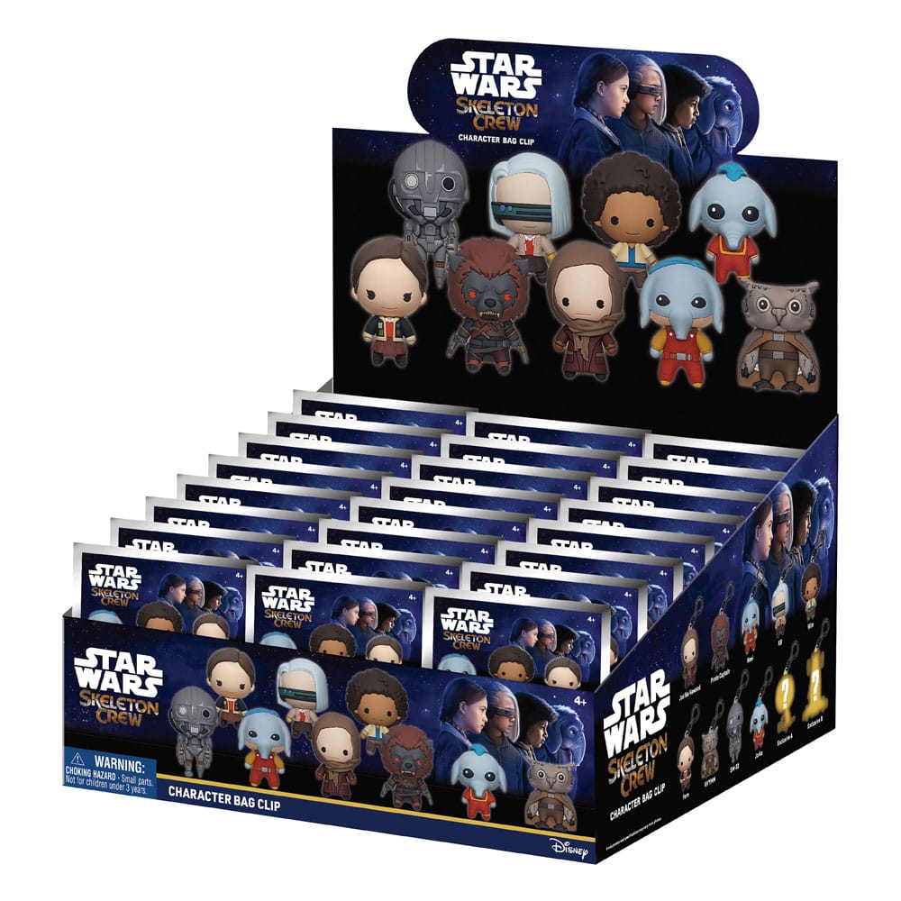 Star Wars 3D PVC-Taschenanhänger Skeleton Crew Display (24) Image 3
