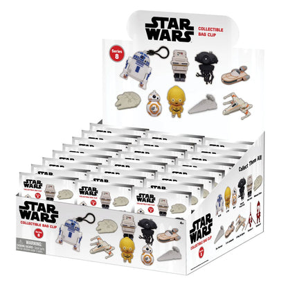 Star Wars PVC-Taschenanhänger Series 8 Power Of Force Display (24) Image 3