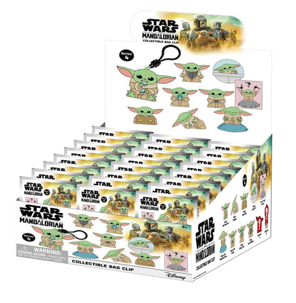 Star Wars 3D PVC-Taschenanhänger Best of Grogu Serie 1 Display (24) Image 3