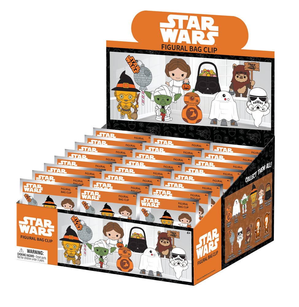 Star Wars 3D PVC-Taschenanhänger Halloween Display (24) Image 3