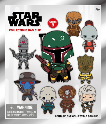 Star Wars Most Wanted Bounty Hunters 3D PVC-Taschenanhänger Serie 1 Display (24) Image 3