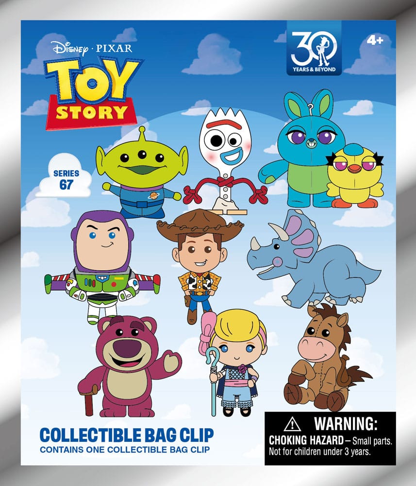Toy Story 3D PVC-Taschenanhänger 30th Anniversary Series 67 Display (24) Image 3
