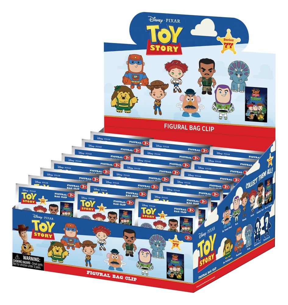 Toy Story 3D PVC-Taschenanhänger Serie 79 Display (24) Image 1