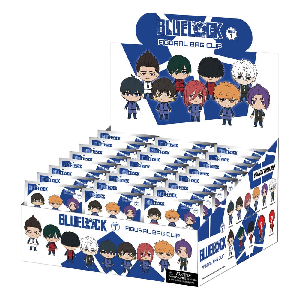 Blue Lock 3D PVC-Taschenanhänger Series 1 Display (24) Image 3