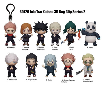 Jujutsu Kaisen 3D PVC-Taschenanhänger Serie 2 Display (24) Image 2