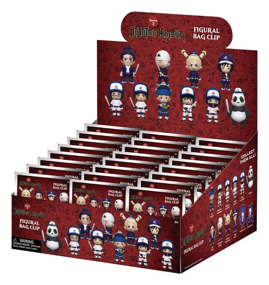 Jujutsu Kaisen 3D PVC-Taschenanhänger Serie 3 Blind Bag Display (24) Image 1