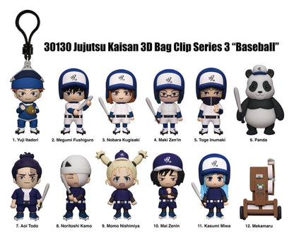Jujutsu Kaisen 3D PVC-Taschenanhänger Serie 3 Blind Bag Display (24) Image 2