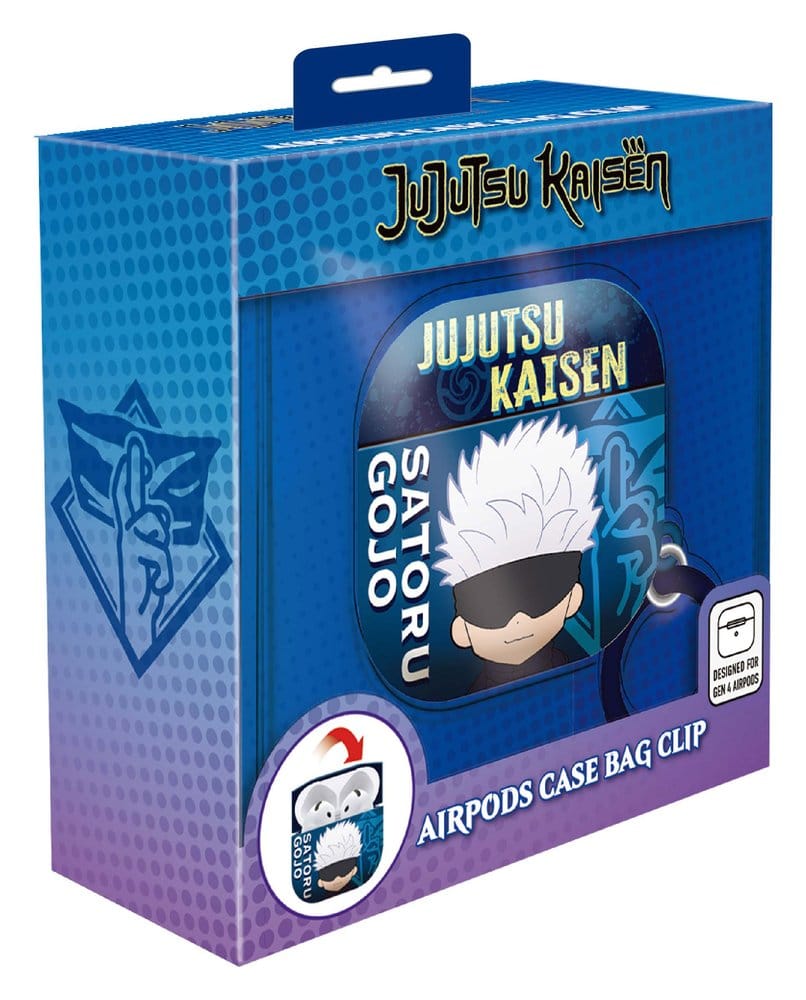 Jujutsu Kaisen 3D Schaumstoff Airpods Hülle Taschenanhänger Gojo Display (12) Image 2
