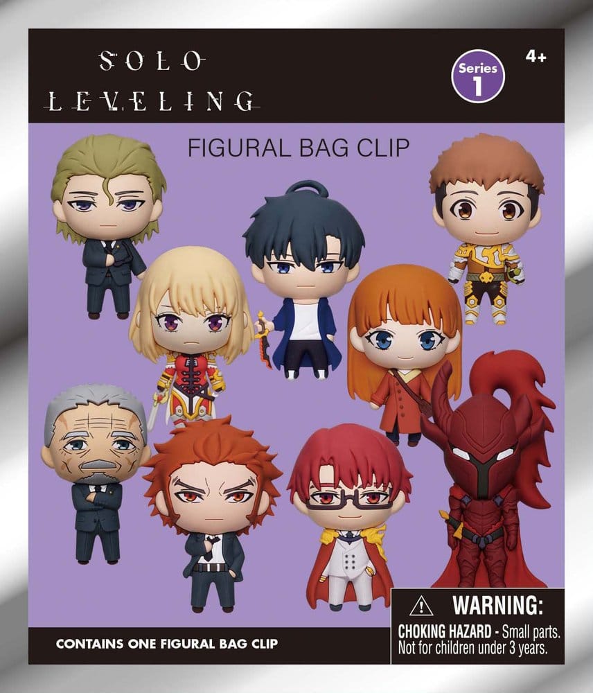 Solo Leveling 3D PVC-Taschenanhänger Serie 1 Blind Bag Display (24) Image 2