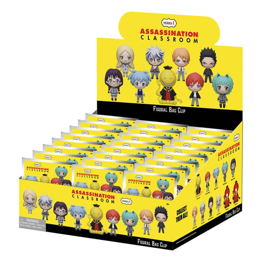 Assassination Classroom 3D PVC-Taschenanhänger Serie 1 Display (24) Image 1