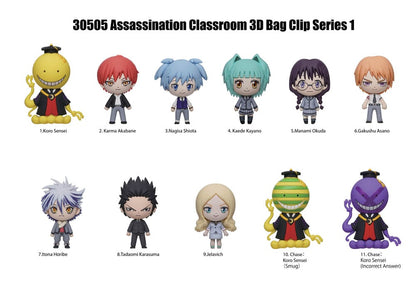 Assassination Classroom 3D PVC-Taschenanhänger Serie 1 Display (24) Image 3