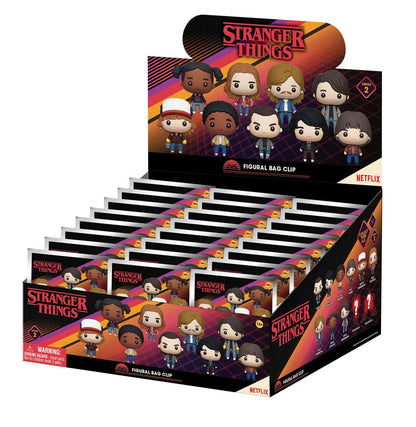 Stranger Things 3D PVC-Taschenanhänger Series 2 Display (24) Image 3