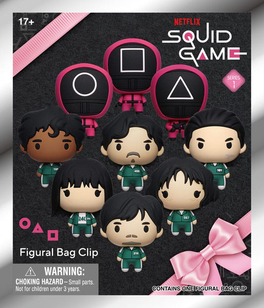 Squid Game 3D PVC-Taschenanhänger Series 1 Display (24) Image 2