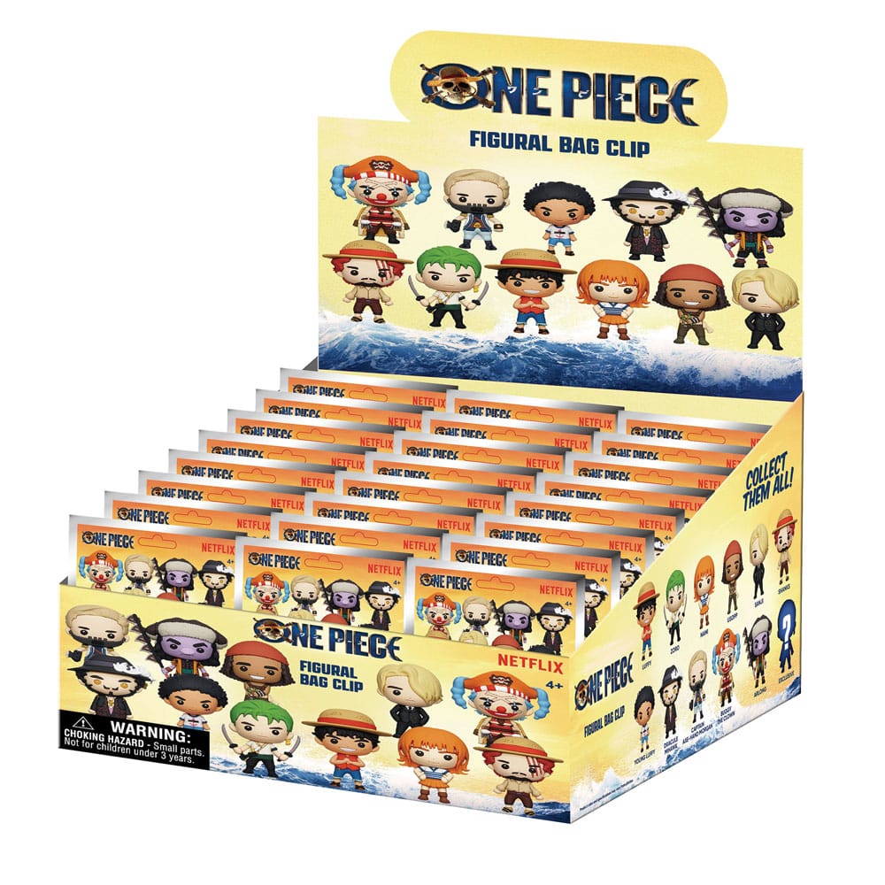 One Piece 3D PVC-Taschenanhänger Netflix Series 1 Display (24) Image 3
