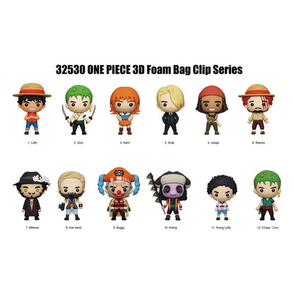 One Piece 3D PVC-Taschenanhänger Netflix Series 1 Display (24) Image 1