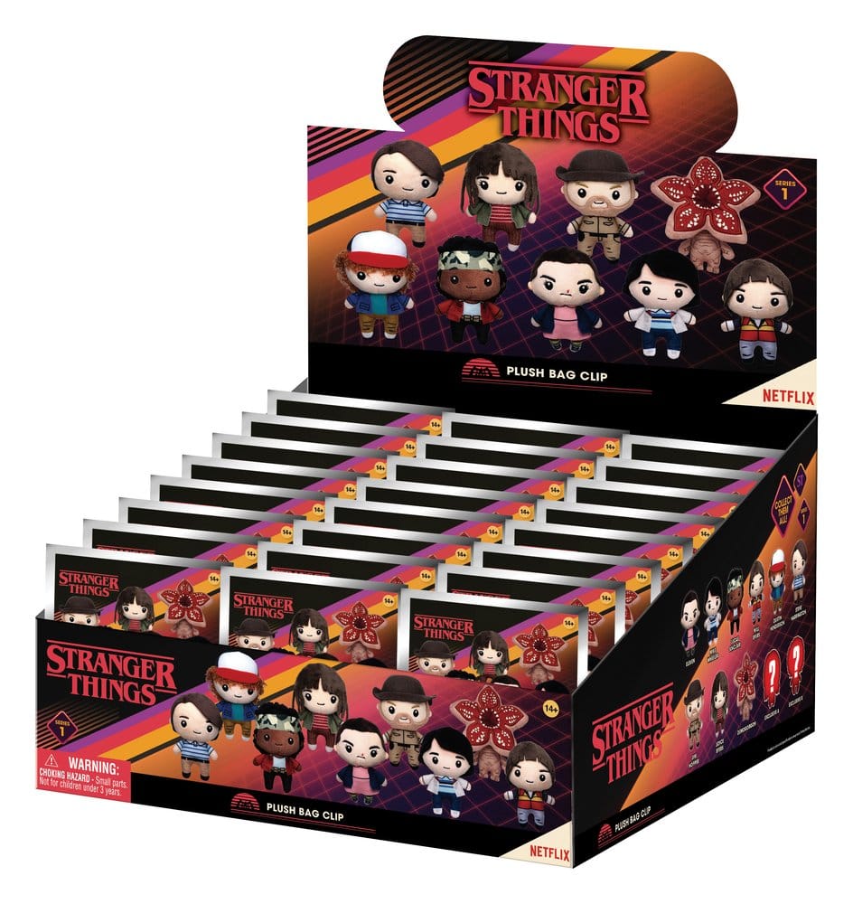 Stranger Things Plüsch-Taschenanhänger Display (24) Image 1