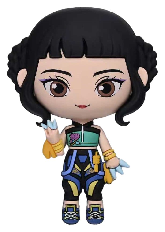KPop Demon Hunters 3D Schaumstoff-Magnet Zoey Image