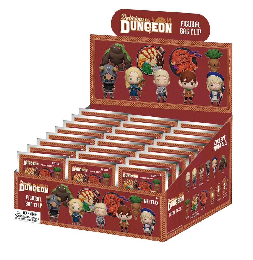 Delicious in Dungeon PVC-Taschenanhänger Series 1 Display (24) Image 3