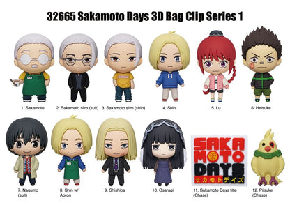 Sakamoto Days 3D PVC-Taschenanhänger Series 1 Display (24) Image 2
