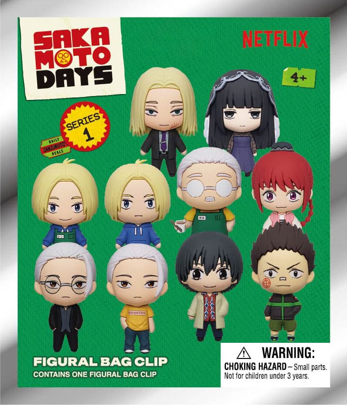 Sakamoto Days 3D PVC-Taschenanhänger Series 1 Display (24) Image 3