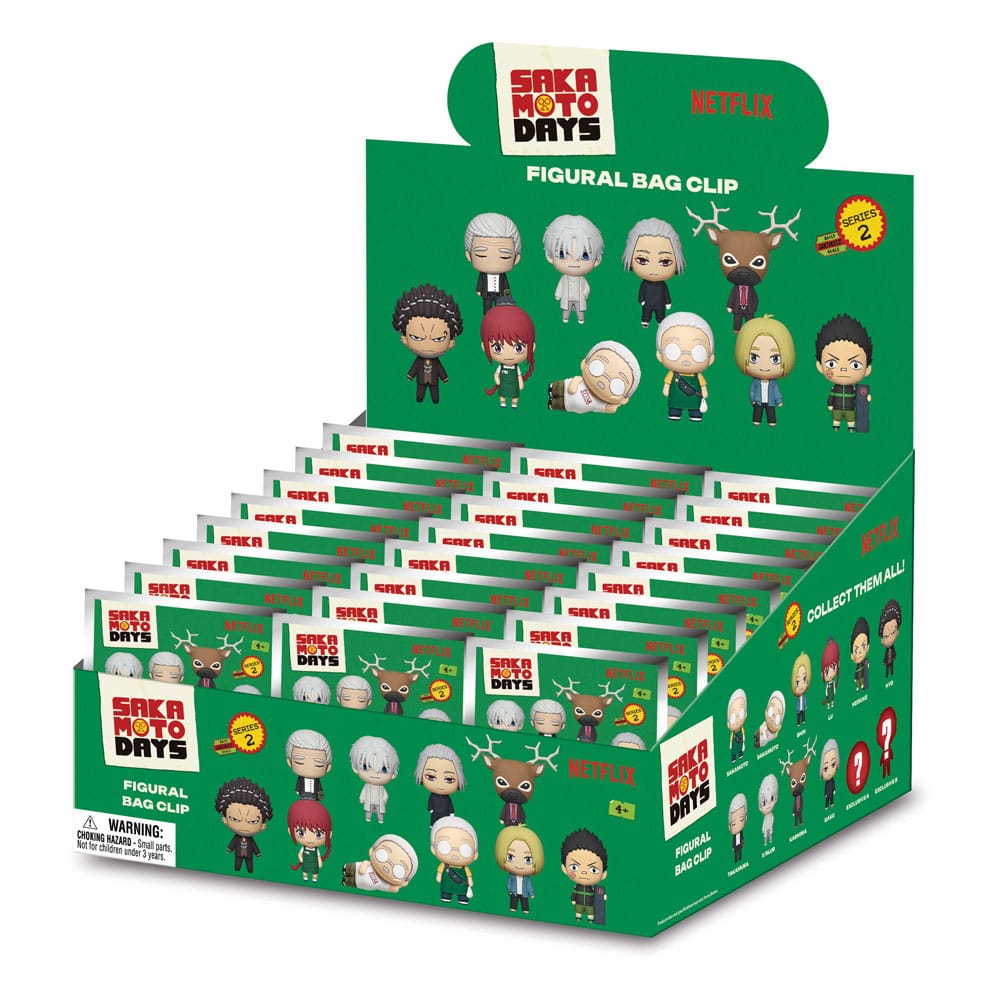 Sakamoto Days 3D PVC-Taschenanhänger Serie 2 Display  (24) Image 1