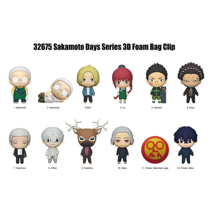 Sakamoto Days 3D PVC-Taschenanhänger Serie 2 Display  (24) Image 3