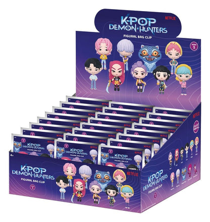 K-Pop Demon Hunter 3D PVC-Taschenanhänger Series 1 Display (24) Image 1