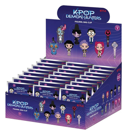 KPop Demon Hunters 3D PVC-Taschenanhänger Serie 2 Display (24) Image 1