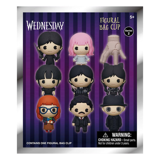 Wednesday 3D PVC-Taschenanhänger Series 2 Display (24) Image 2