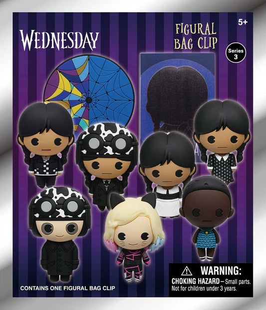 Wednesday 3D PVC-Taschenanhänger Series 3 Display (24) Image 2