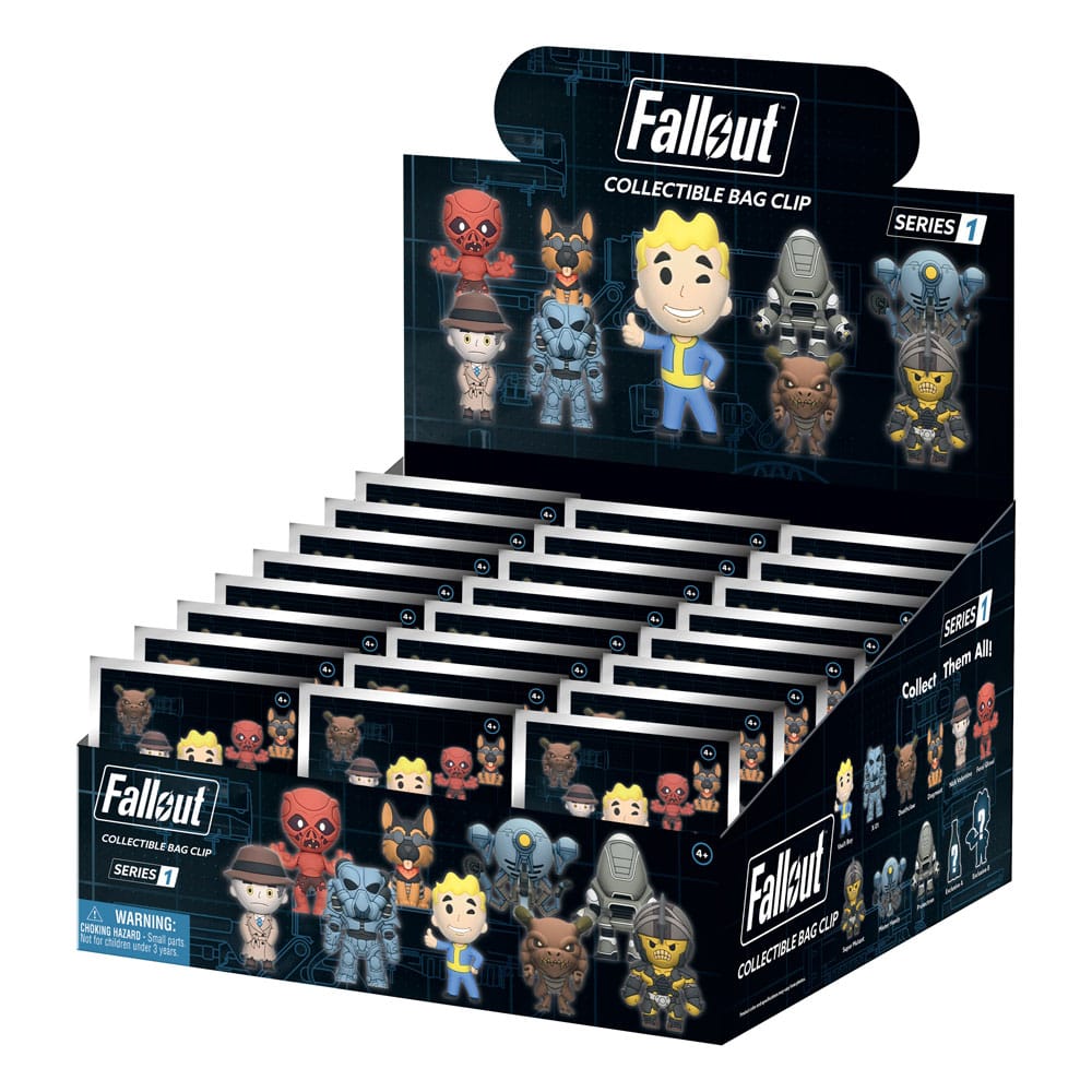 Fallout 3D PVC-Taschenanhänger Serie 1 Display  (24) Image 1