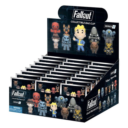 Fallout 3D PVC-Taschenanhänger Serie 1 Display  (24) Image 1