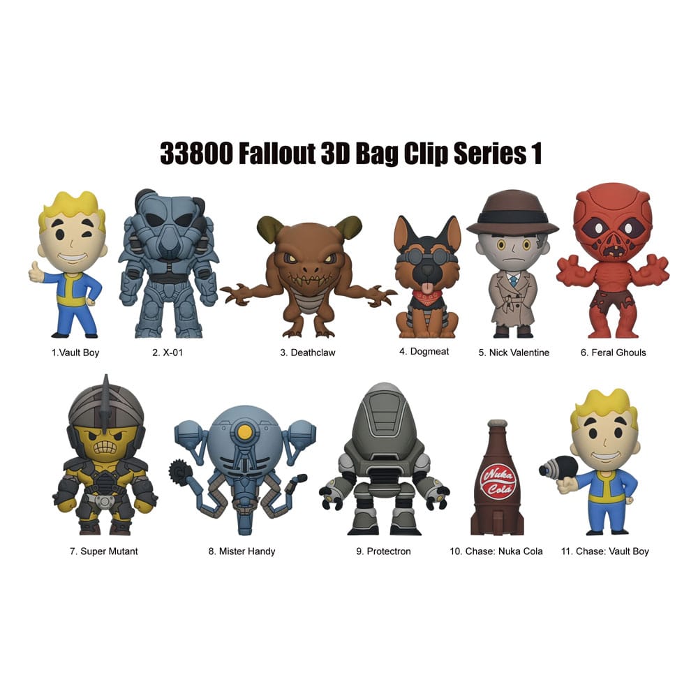 Fallout 3D PVC-Taschenanhänger Serie 1 Display  (24) Image 3