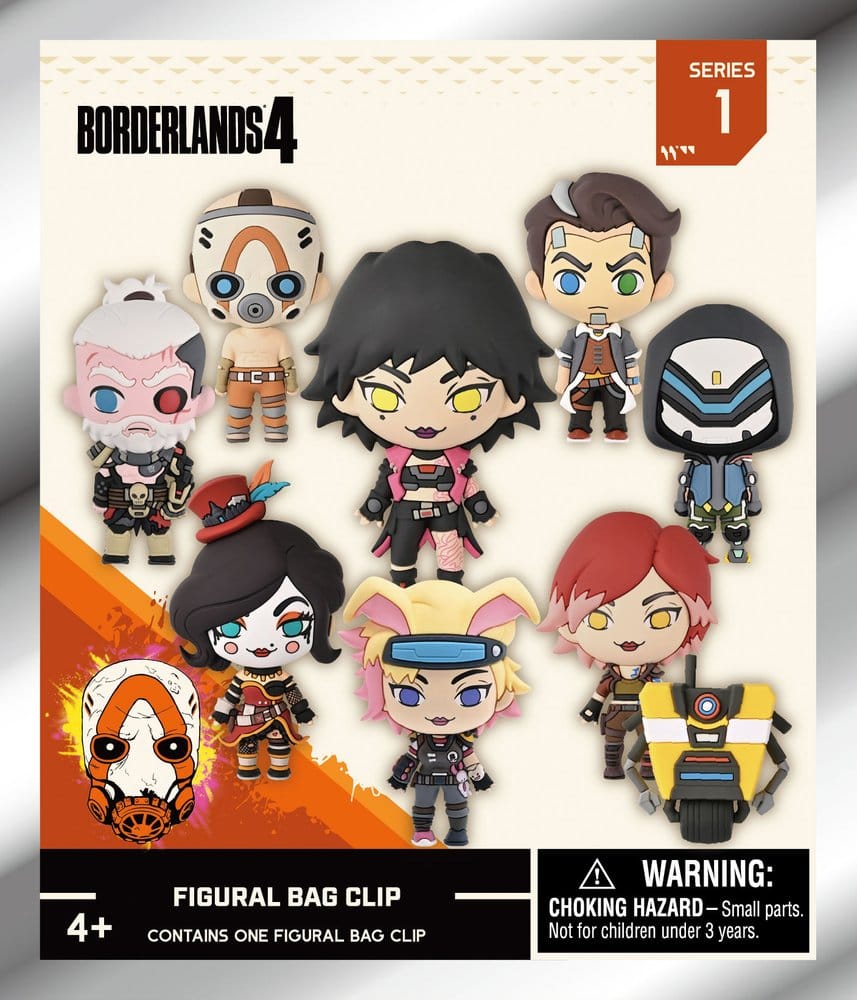 Borderlands 3D PVC-Taschenanhänger Serie 1 Blind Bag Display (24) Image 3