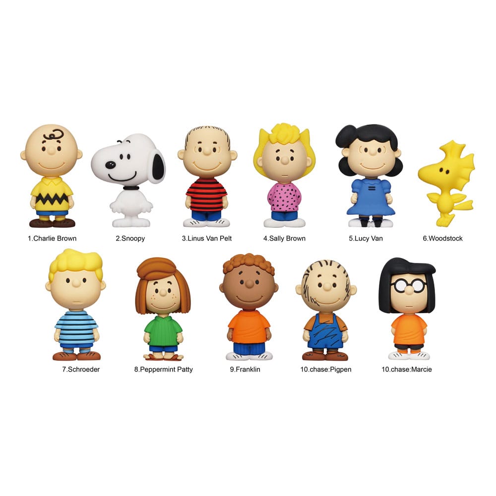 Peanuts 3D PVC-Taschenanhänger Snoopy Series 1 Display (24) Image 1