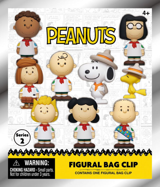 Die Peanuts 3D PVC-Taschenanhänger Snoopy Series 2 Display (24) Image 2